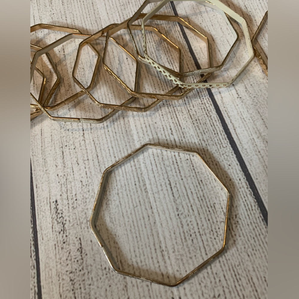Gold Bangle Set - Picture 5 of 8